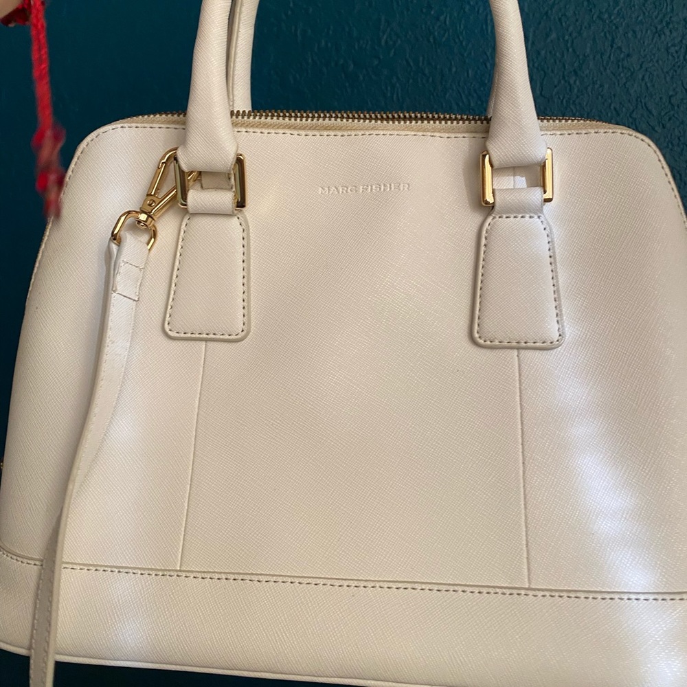 Marc fisher white purse